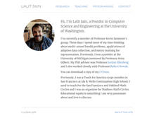 Tablet Screenshot of lalitjain.com
